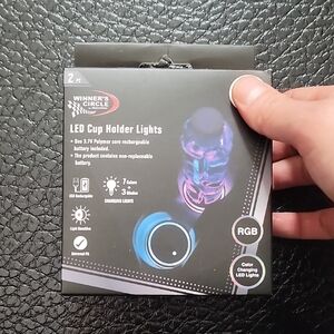 LED Cup Holder Lights - RGB